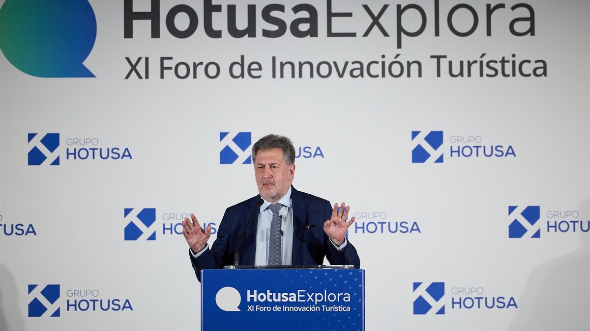 El presidente de Hotusa, Amancio López, en una imagen de archivo.