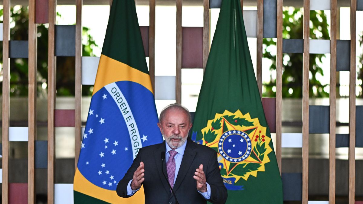 El presidente de Brasil, Luiz Inácio Lula da Silva.