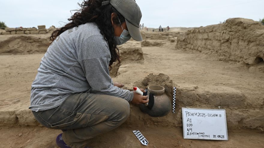 Casa de élite moche hallada en Perú revela sus costumbres y alimentación hace 1.400 años