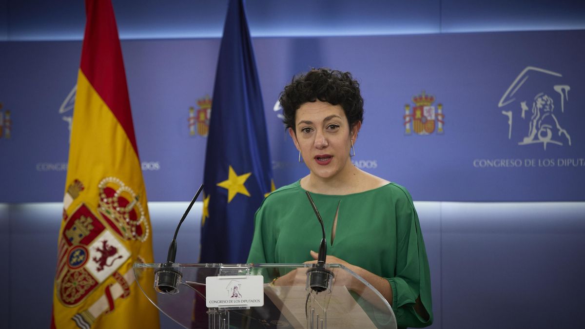 Archivo - La portavoz parlamentaria de Unidas Podemos, Aina Vidal, interviene en una rueda de prensa anterior a una Junta de Portavoces, a 11 de mayo de 2021, en el Congreso de los Diputados, Madrid, (España).