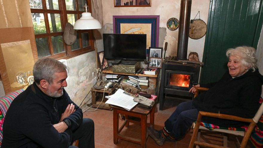 Clavijo cierra su visita a Uruguay tras un encuentro con la exvicepresidenta Lucía Topolansky: "Hablamos de Canarias, de las raíces que nos unen"