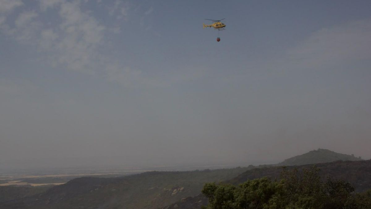Incendio en las Cinco Villas