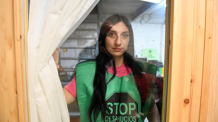 Una madre soltera, a juicio contra Blackstone: "Desahuciar no les saldrá gratis, ahora nos toca demandar a nosotras"