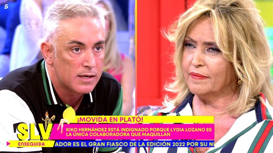 La queja de Kiko Hernández a Telecinco por no maquillarles: "Pido justicia e igualdad"