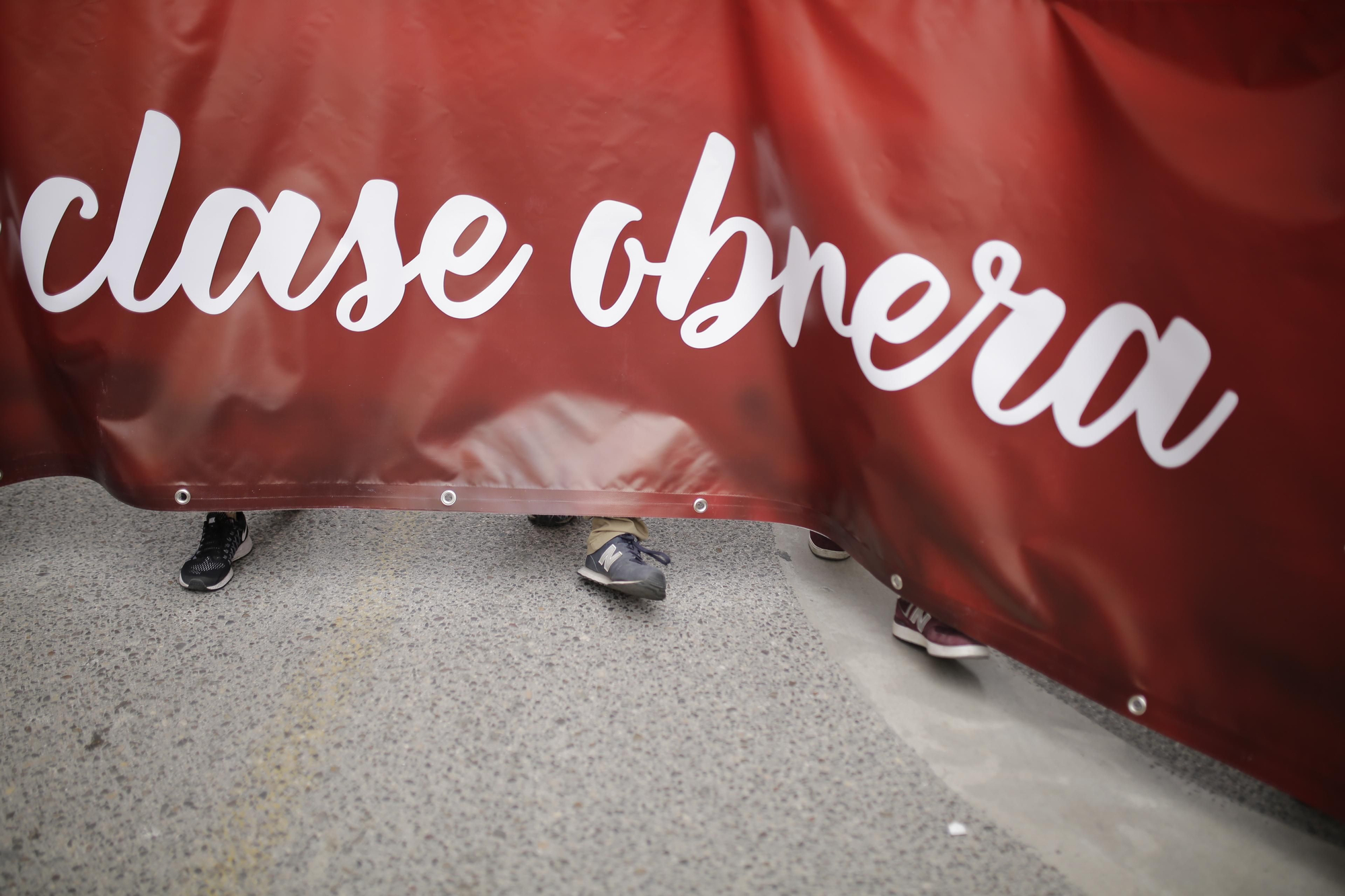 Manifestación del Primero de Mayo en Madrid.