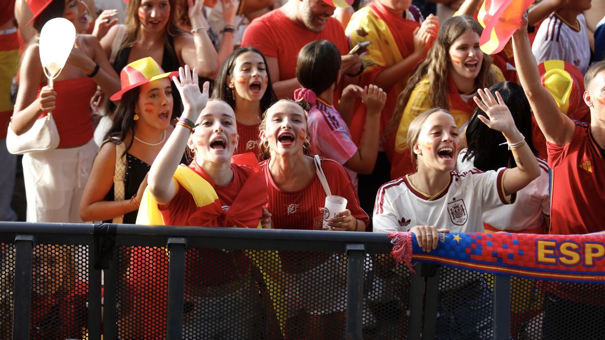 El ambiente de la afición española en el Córdoba Live, en imágenes