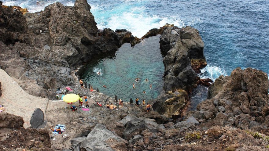 El Ayuntamiento de San Juan de la Rambla cierra el acceso al charco de La Laja