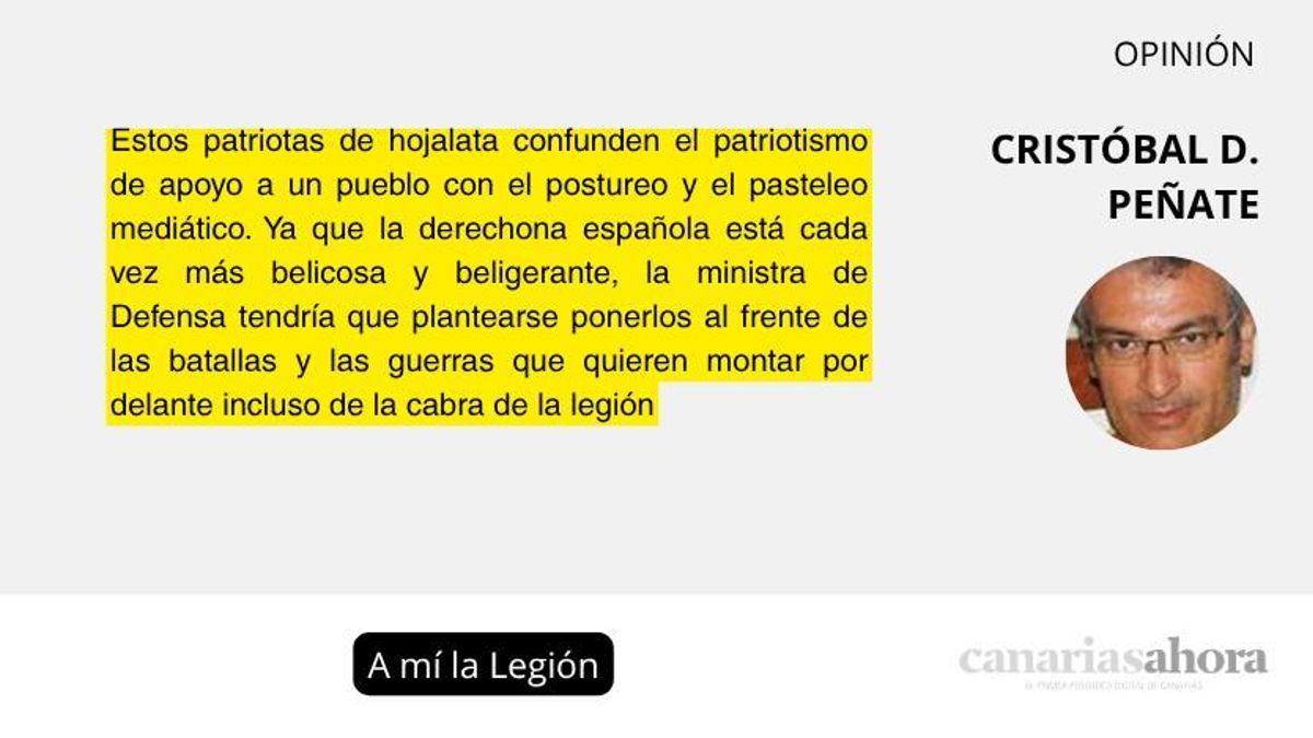 A mí la Legión