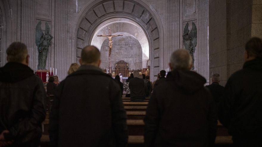 Misa en la basílica.