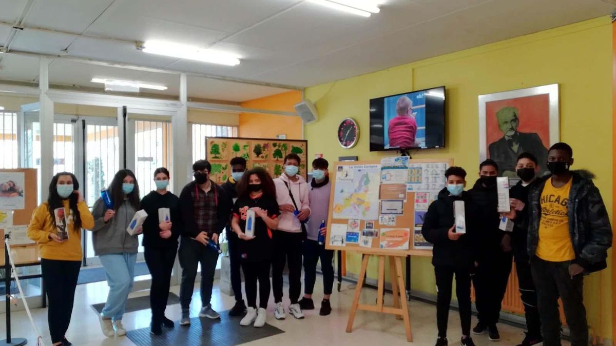 Alumnado del IES Caro Baroja.