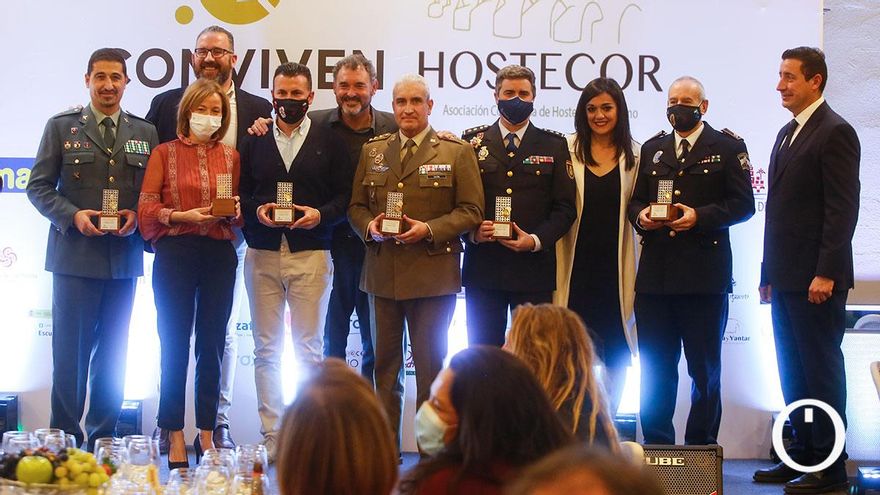 Entrega de reconocimientos de Hostecor en la Hacienda de Santa María