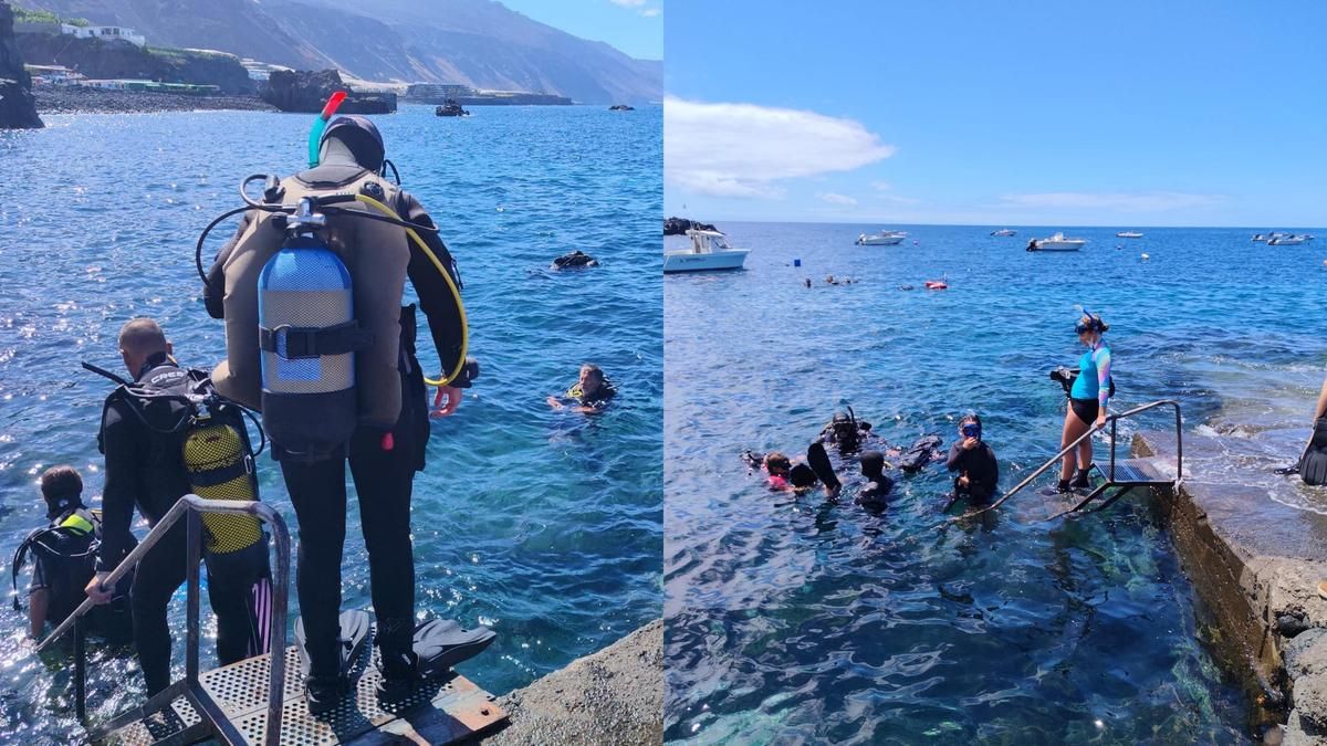 Tazacorte promociona sus fondos marinos como “gran atractivo turístico sostenible”