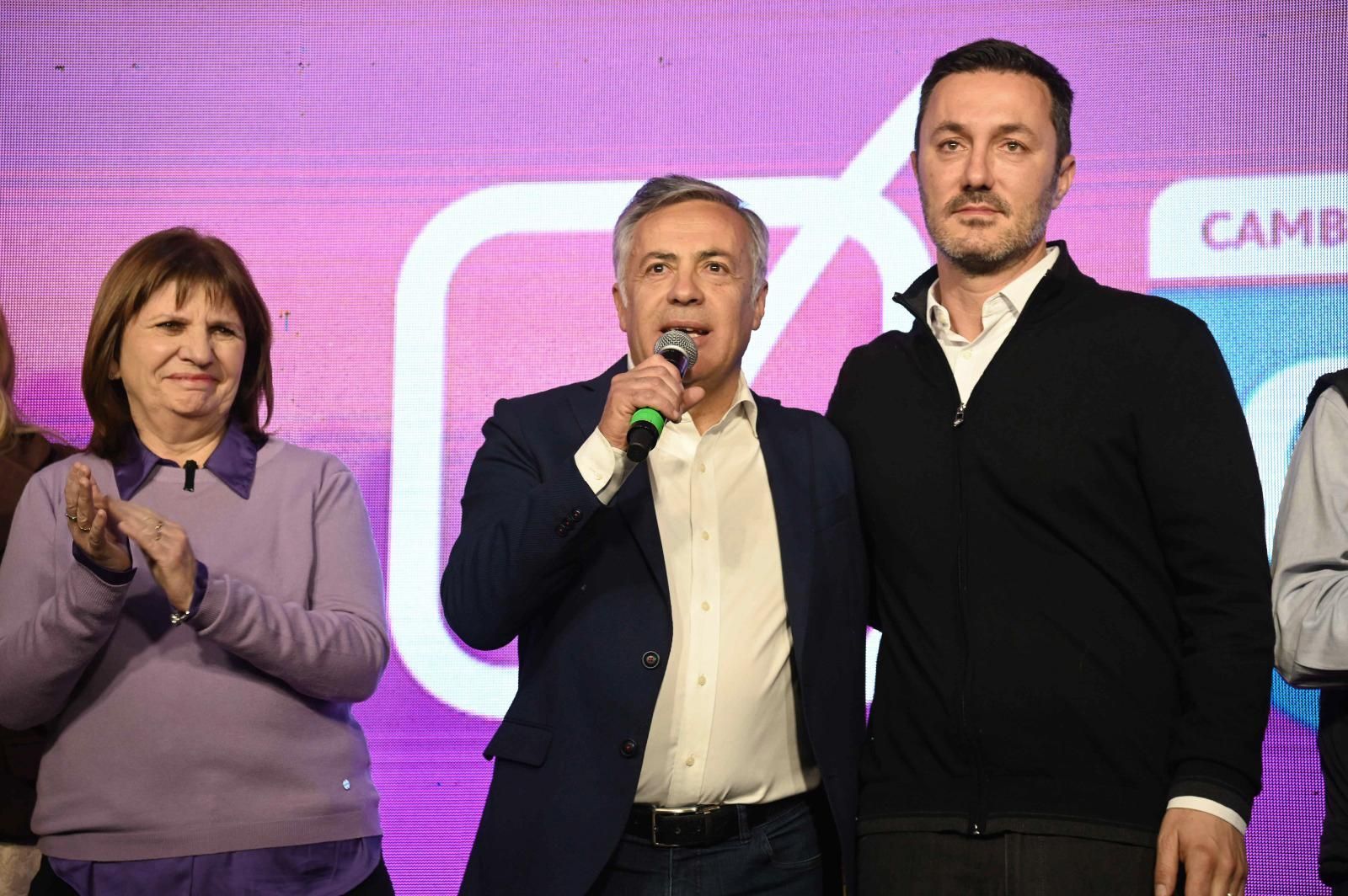 Alfredo Cornejo y Luis Petri.