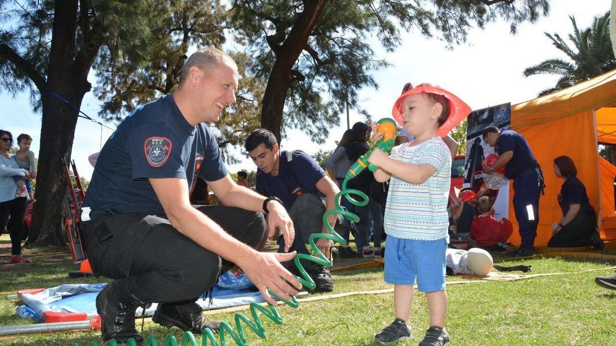 Bomberitos por un día.