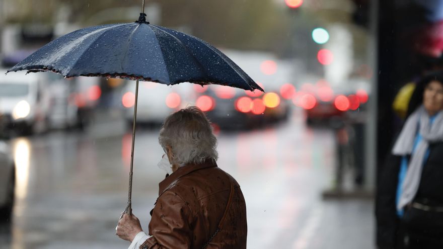 Desprendimientos en carreteras y caída de una palmera: las primeras incidencias por la borrasca Nuria en Canarias