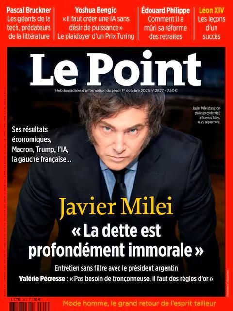 La portada de Le Point.