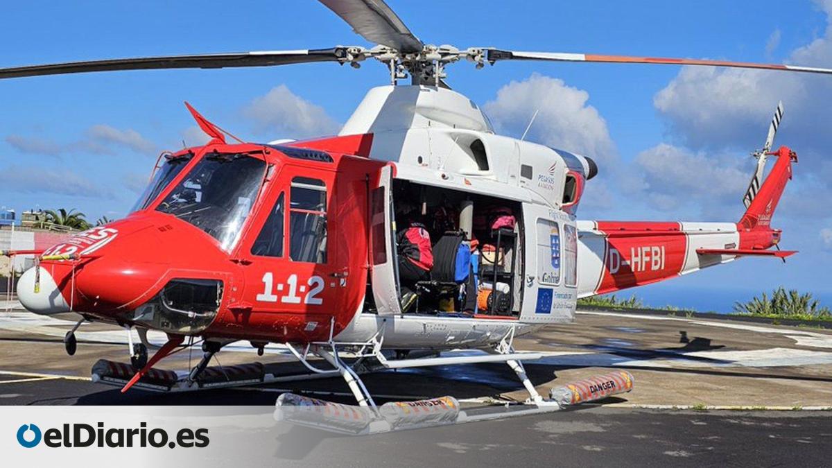 Rescatado en helicóptero un senderista herido tras una caída en ...