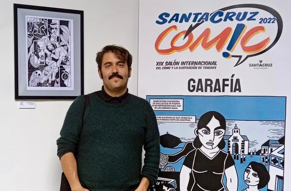 Elías Taño es un dibujante nacido en Tenerife con raíces palmeras.
