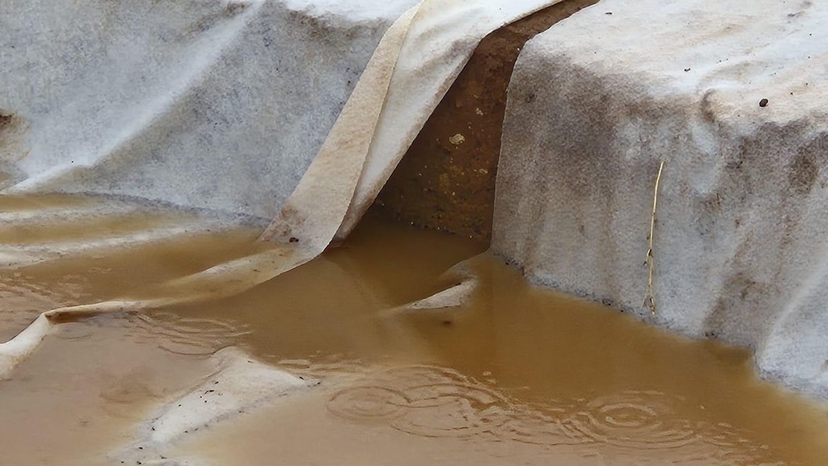 La borrasca Claudia inundó el yacimiento mozárabe el 14 de noviembre