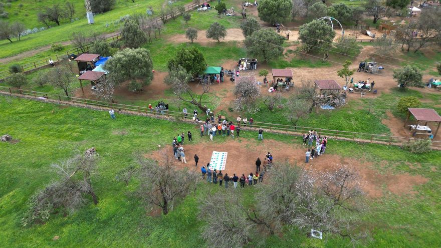 Más de un centenar de personas se reúnen en Valsequillo para recuperar el uso tradicional del silbo en Gran Canaria