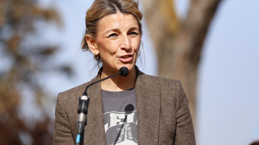 Yolanda Díaz propone acabar con el trabajo gratis de becarios y limitar su número según el tamaño de las empresas