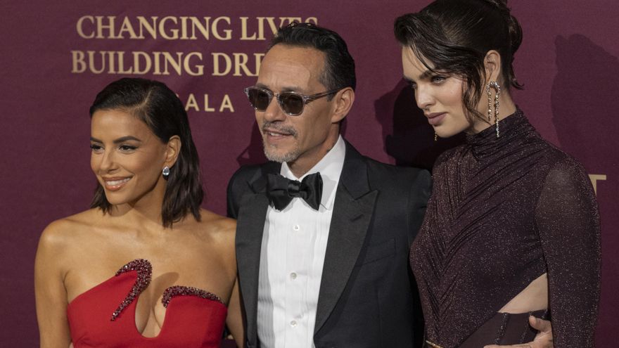 Eva Longoria y J Balvin son reconocidos por la Fundación Maestro Cares de Marc Anthony