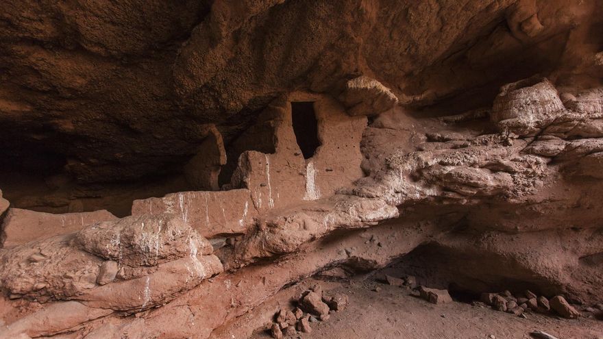 Graneros incas en La Poma.