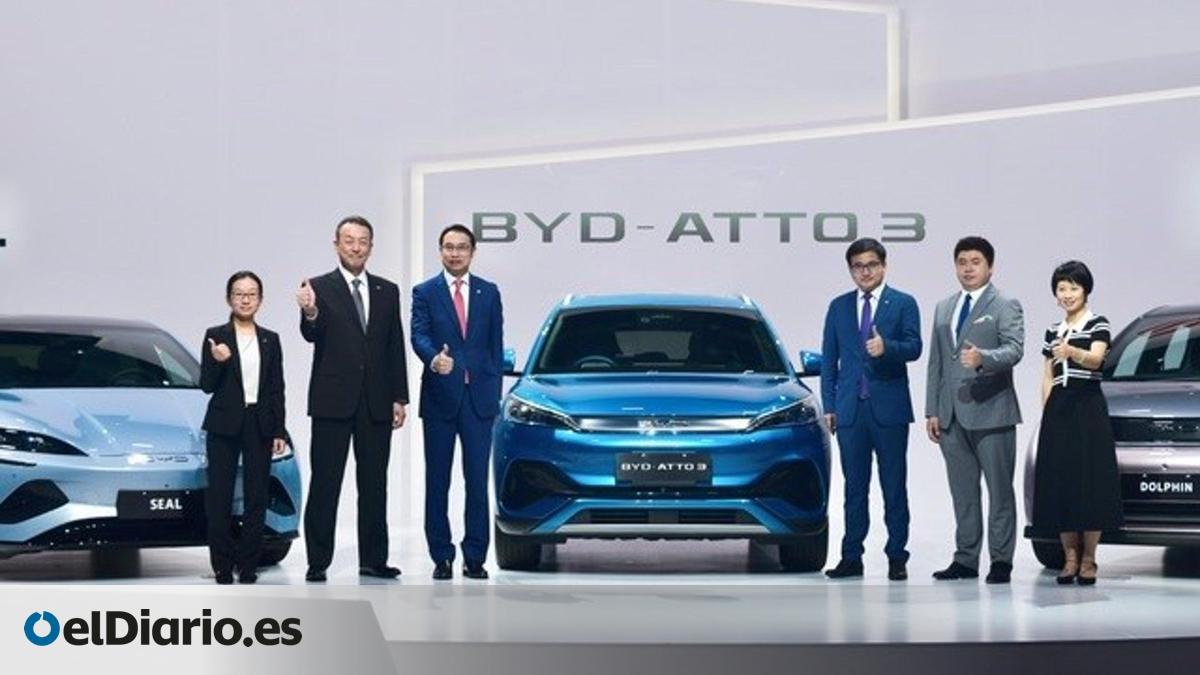 La marca de coches china BYD desembarca en España con tres modelos 100% ...