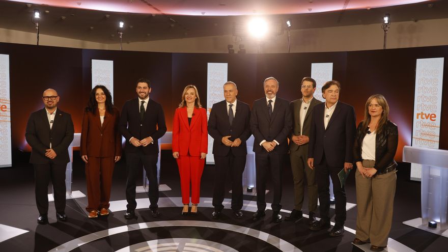 Las encuestas en Aragón anticipan que el 8F atará aún más a Azcón con la extrema derecha y dibujan un PSOE a la baja