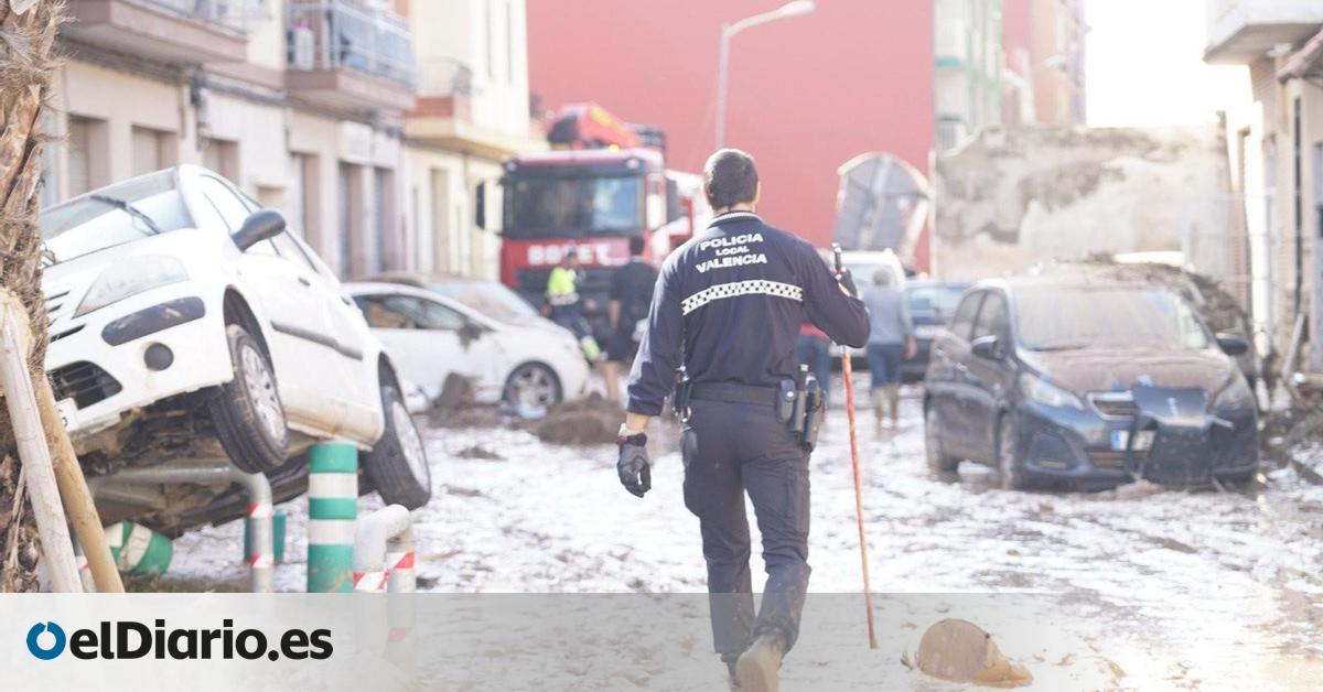 València condecorará a nueve agentes de Policía Local por rescates en la dana del 29 de octubre en vísperas del aniversario