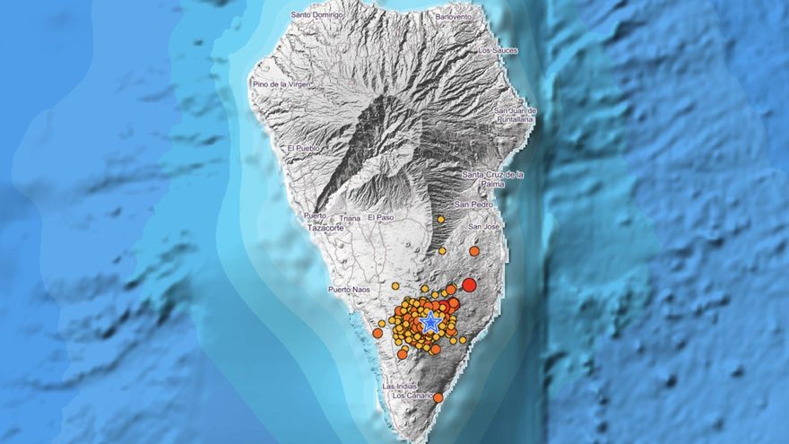 Un terremoto de magnitud 4,2 sacude a La Palma en las primeras horas de este martes