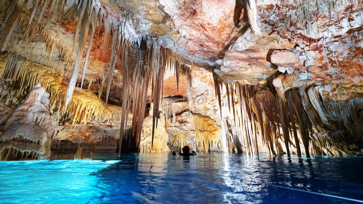 La Cova des Drac des Rafal des Porcs, la más famosa de Mallorca, ubicada en Santanyí