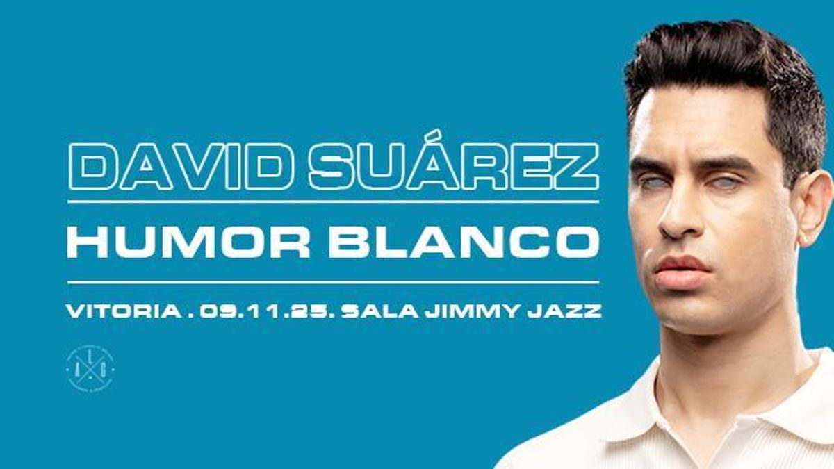 Descubre el show ‘Humor Blanco’ de David Suárez en Vitoria