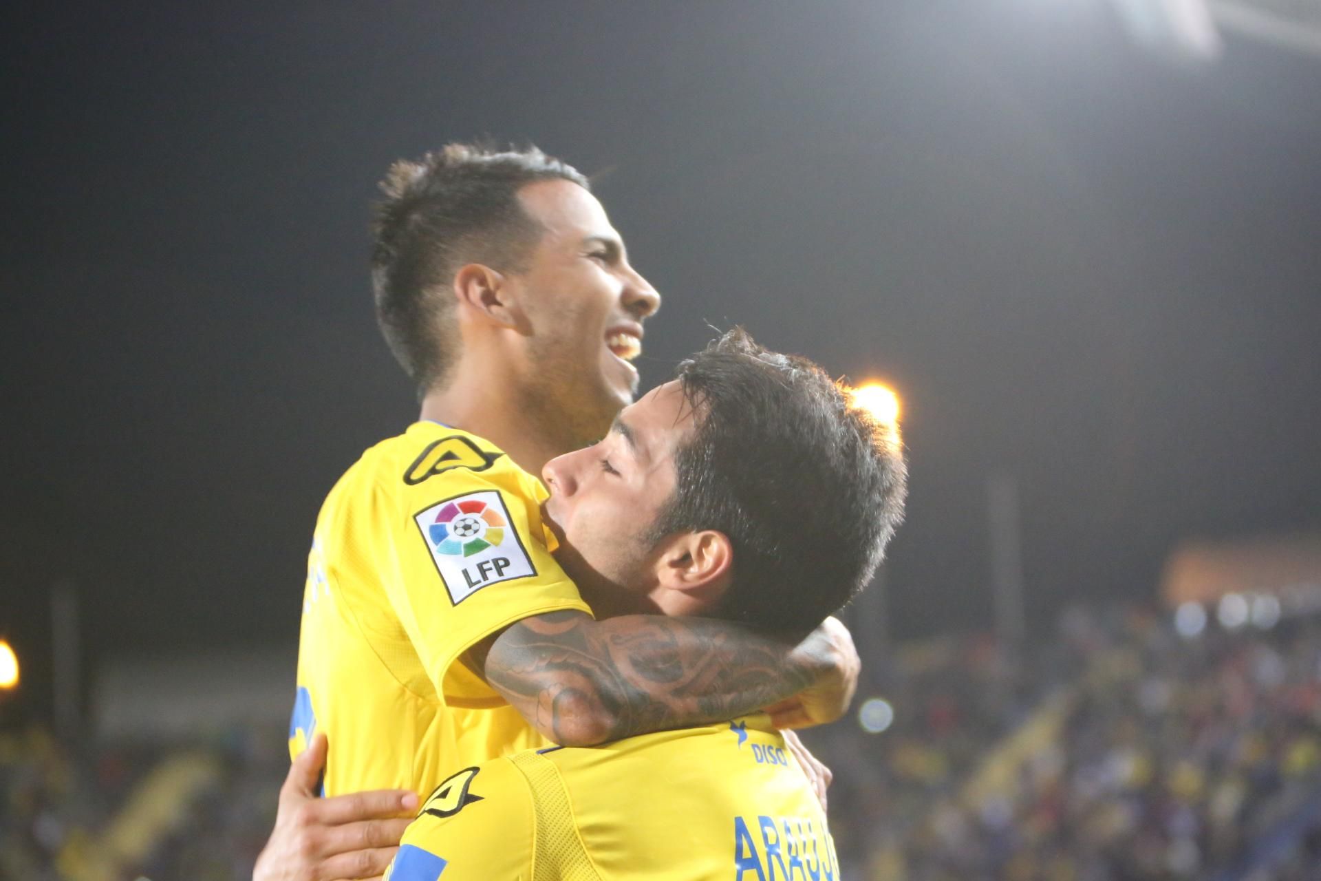 Imagen del encuentro en el Estadio de Gran Canaria entre la UD Las Palmas y el Granada C.F.