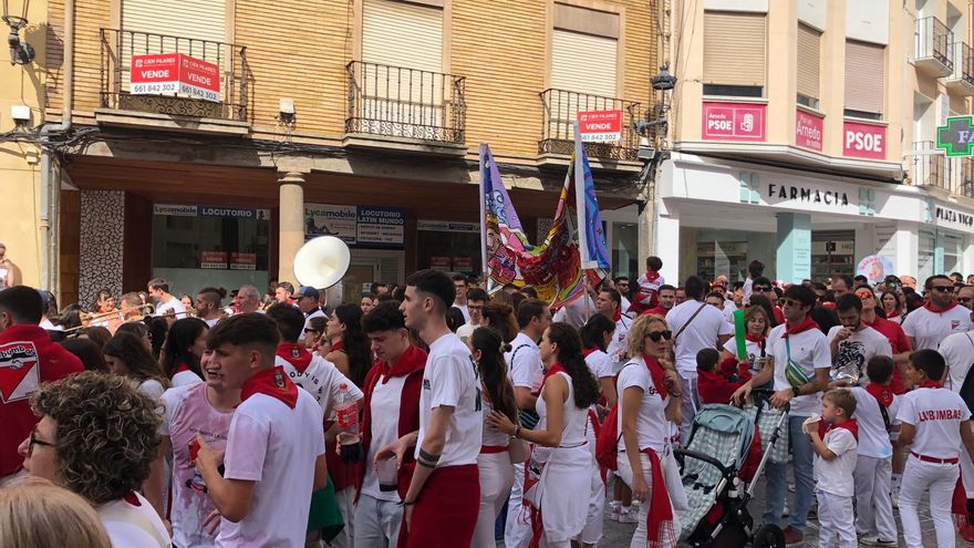 La bomba y la fiesta estallan en Arnedo