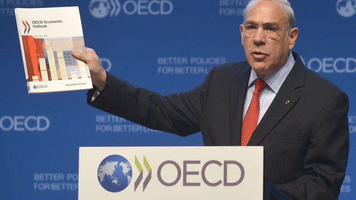 El presidente de la OCDE, Ángel Gurría. EFE