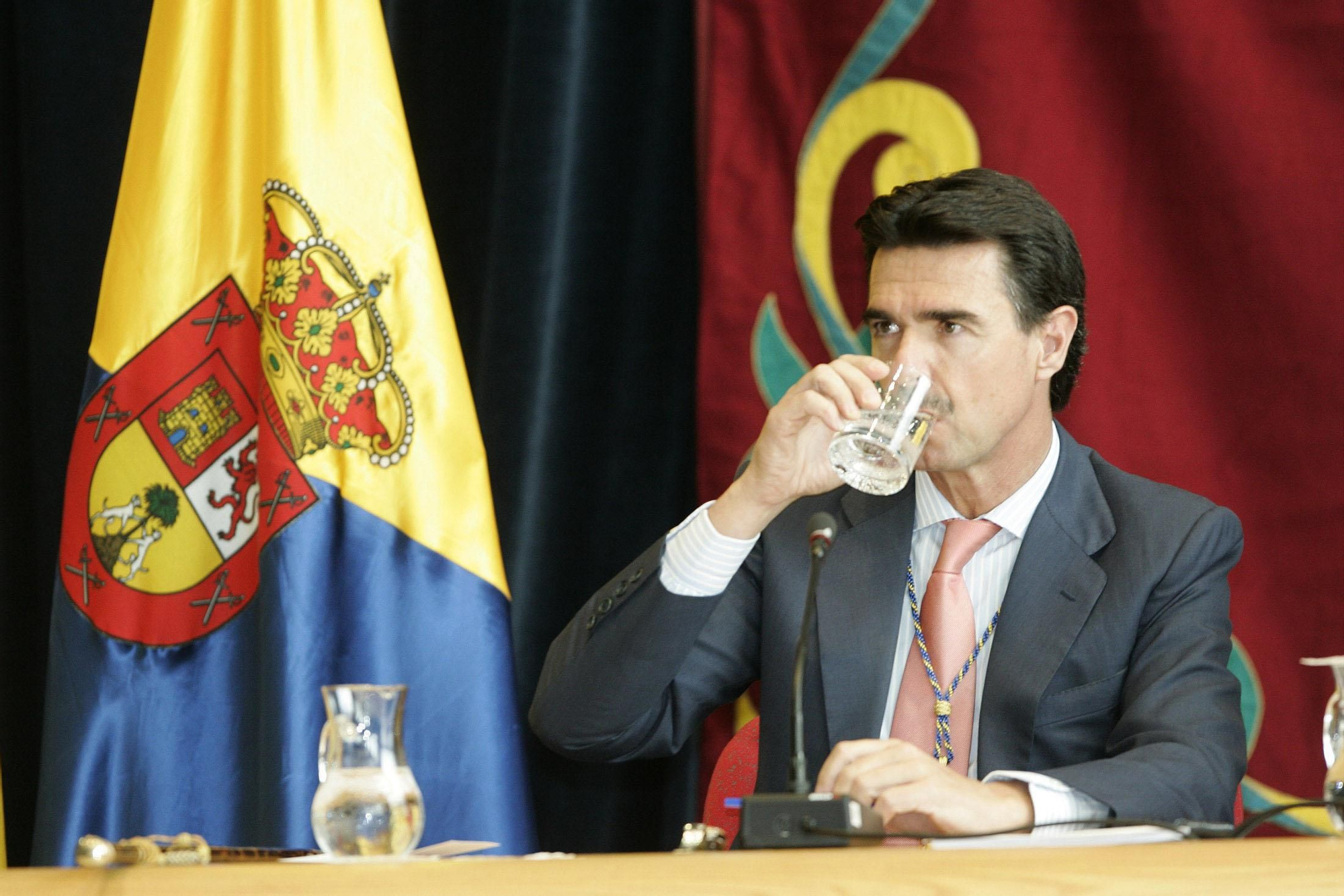 José Manuel Soria en junio de 2007 cuando era presidente del Cabildo insular
