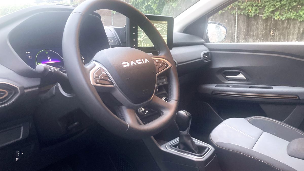 Plazas delanteras del Dacia Jogger.