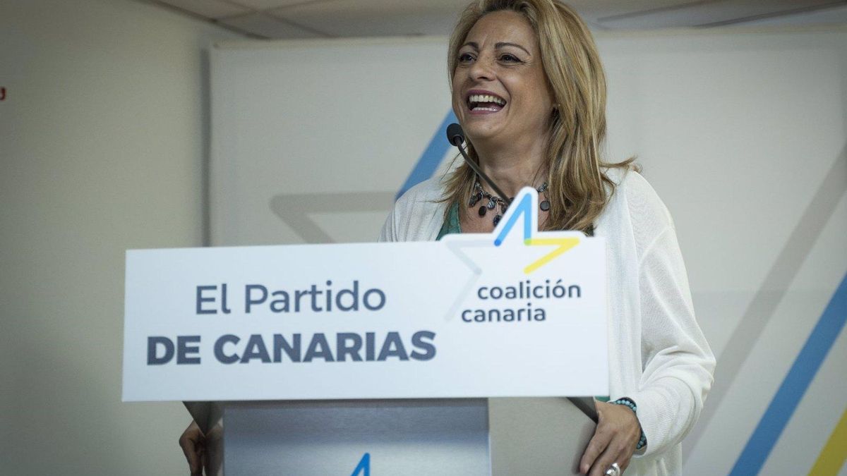 Cristina Valido, en un acto de CC.