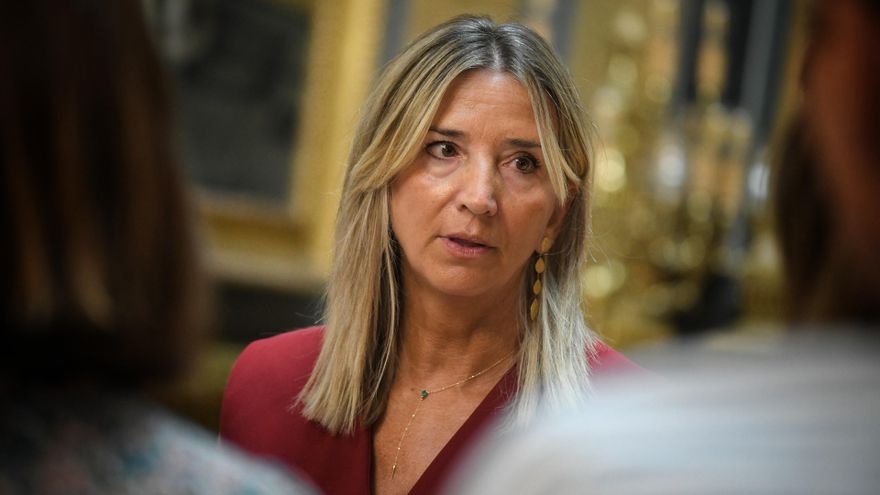 Archivo - La portavoz del PP en el Senado, Alicia García, a su salida de una rueda de prensa en el Senado, a 28 de agosto de 2024, en Madrid (España). En su comparecencia, Alicia García ha anunciado la actividad del Grupo Popular en los próximos meses.