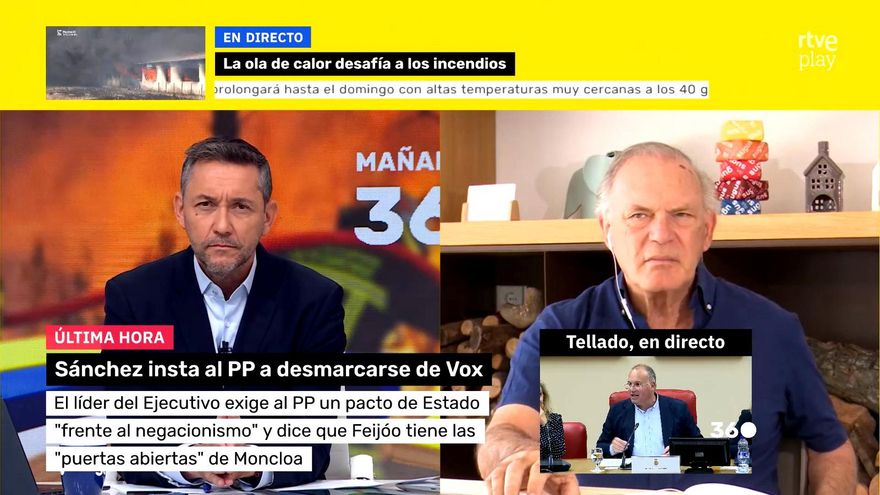 Piqueras valora en RTVE la polémica sobre el ático del Gobierno de Ayuso: "Va a golpear duramente a la presidenta"