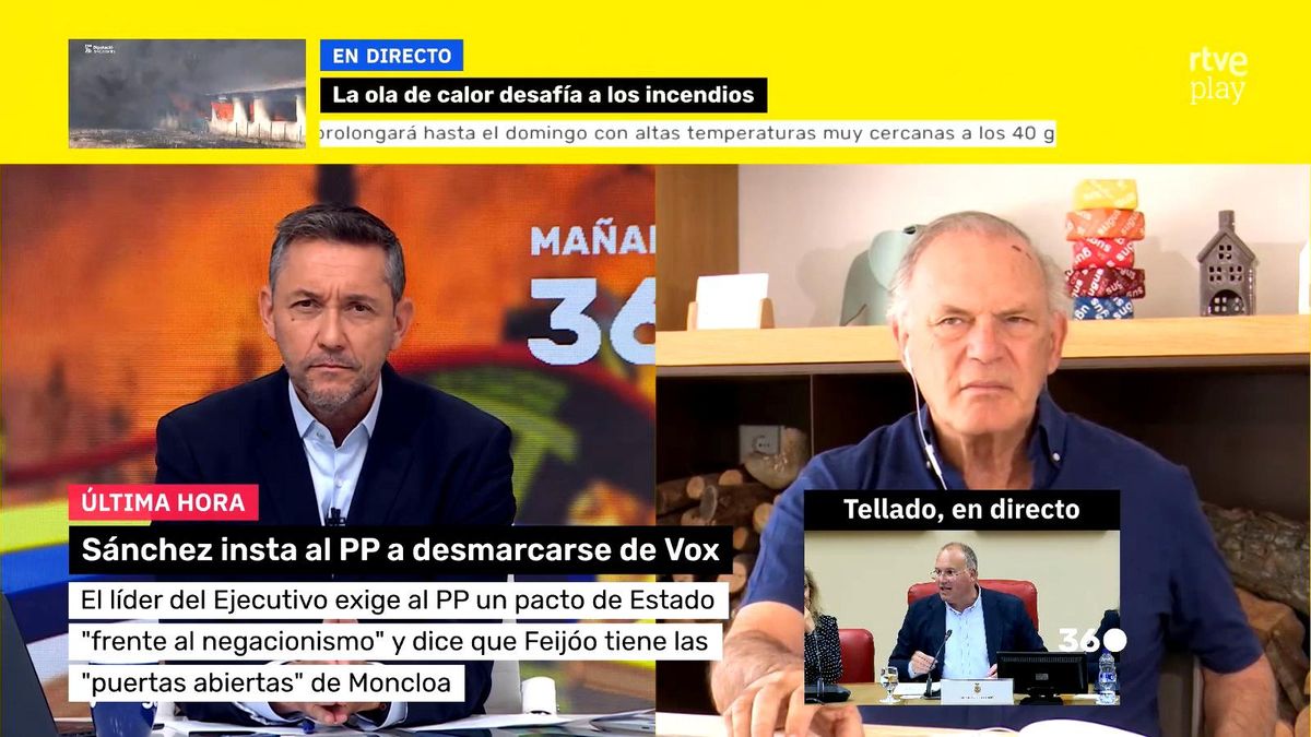 Piqueras valora en RTVE la polémica sobre el ático del Gobierno de Ayuso: "Va a golpear duramente a la presidenta"