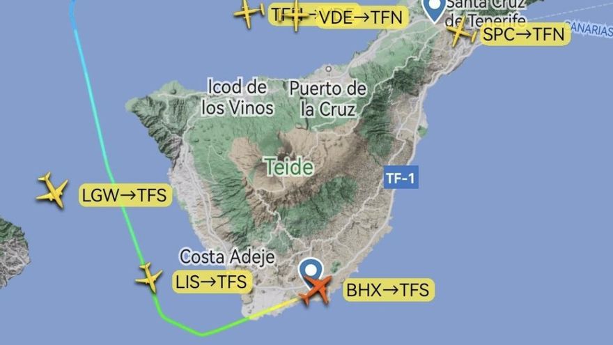 Otros dos vuelos procedentes de Inglaterra con destino Tenerife Sur reportan incidentes por "pasajeros conflictivos" a bordo