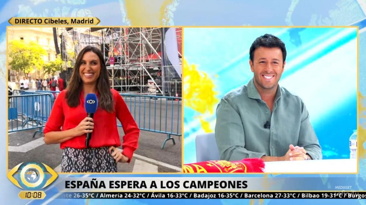 Telecinco encuentra en Matías Prats y Claudia Collado a su nueva pareja estrella del Mundial: "Podrían ser Iker y Sara"