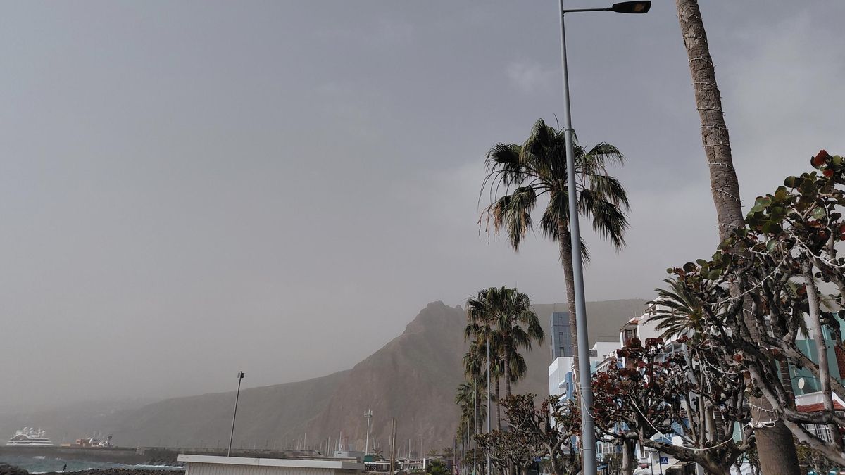 Poco nuboso y calima este miércoles en La Palma