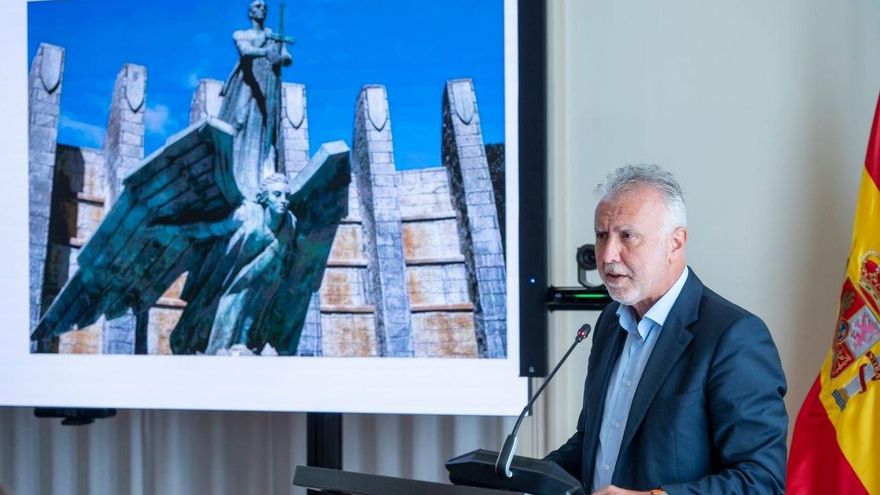El Ministerio de Memoria Democrática incorpora el monumento a Franco de Tenerife al Catálogo de Vestigios y debe ser retirado