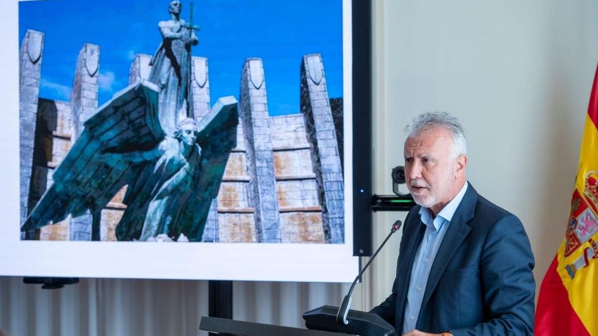 El Ministerio de Memoria Democrática incorpora el monumento a Franco de Tenerife al Catálogo de Vestigios y debe ser retirado