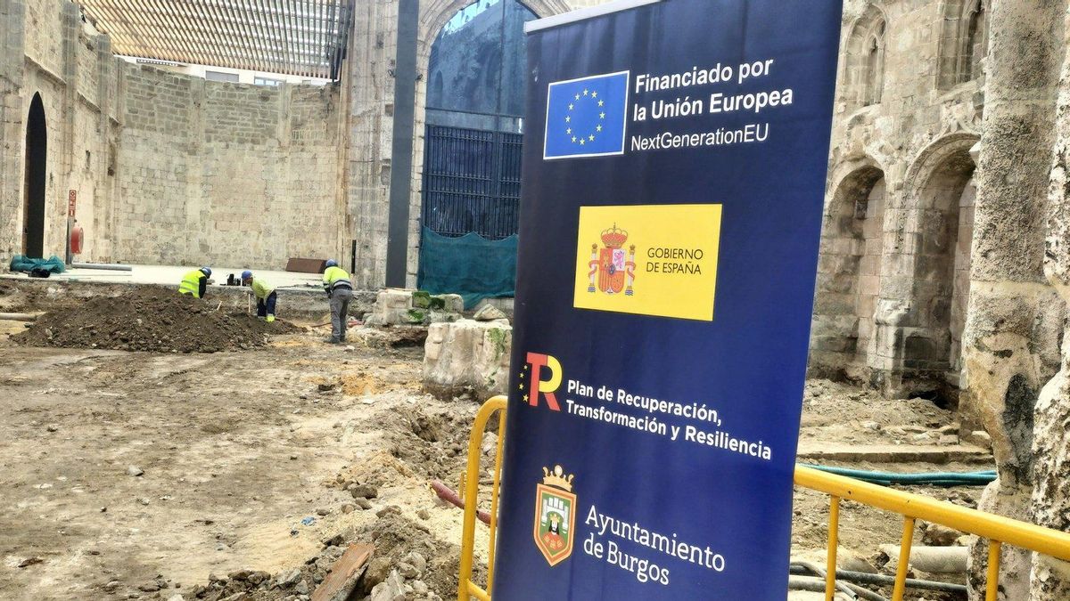 Obras en el Monasterio de San Juan de Burgos
