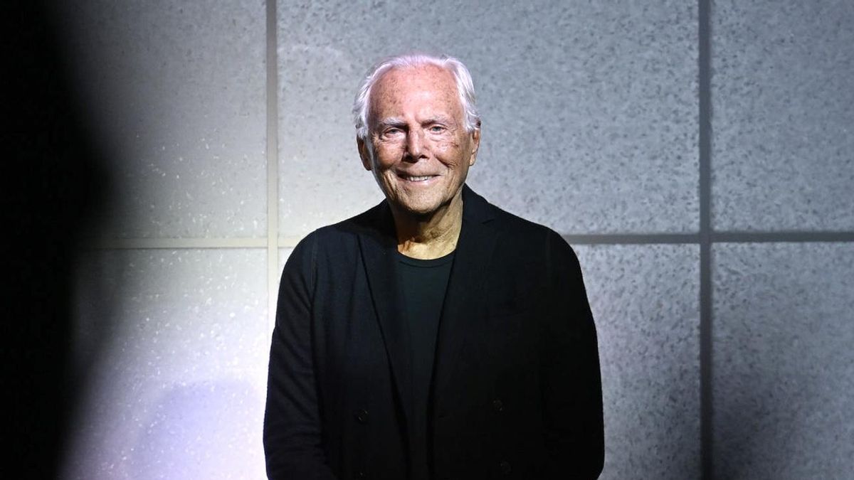 Giorgio Armani en una imagen de archivo