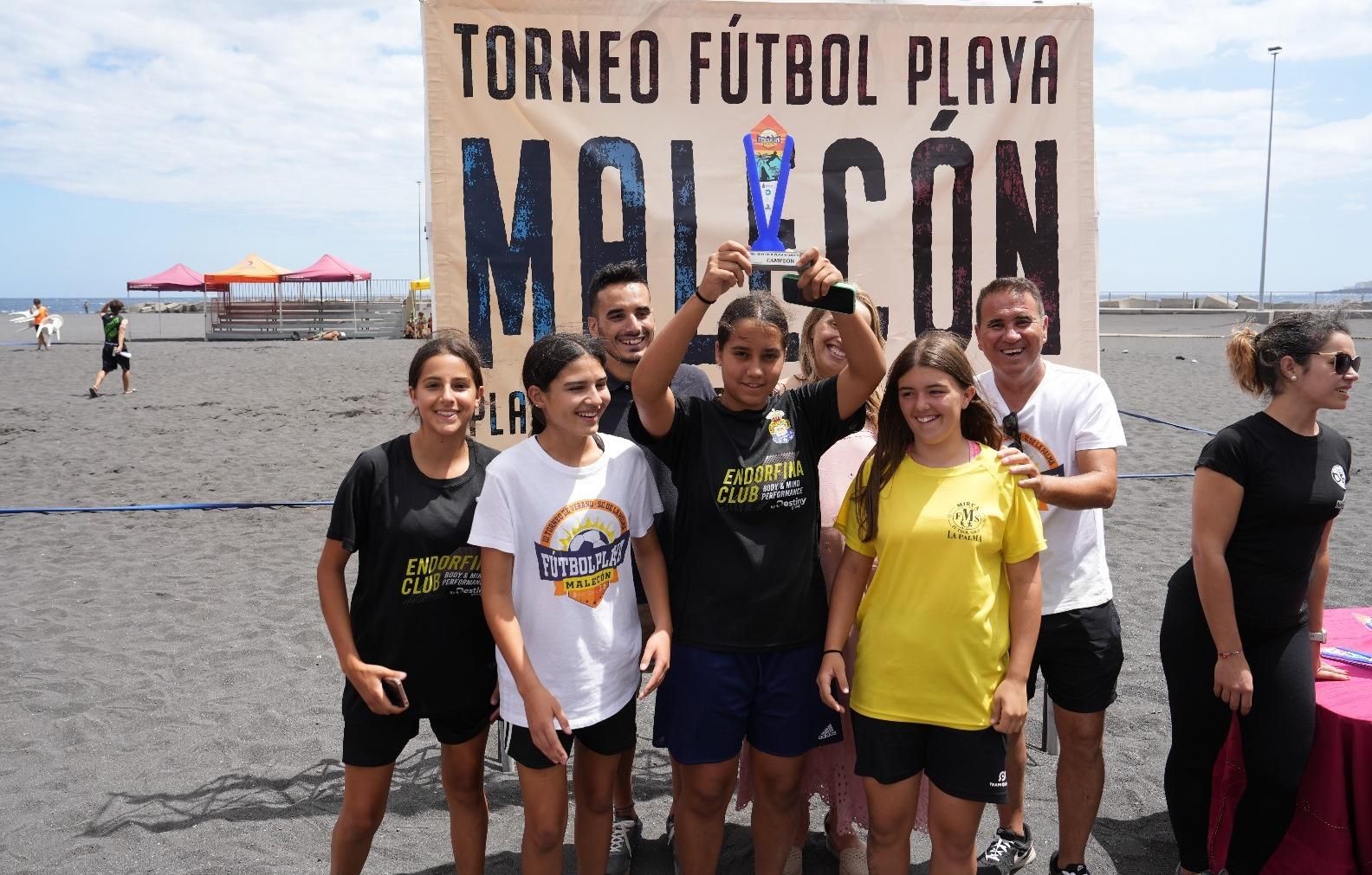 Clausura del III Torneo de Fútbol Playa Malecón.